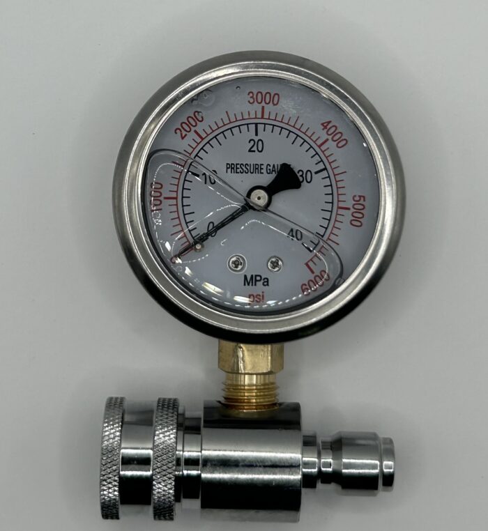 PRESSURE WASHER GAUGE 6000 PSI - Image 1