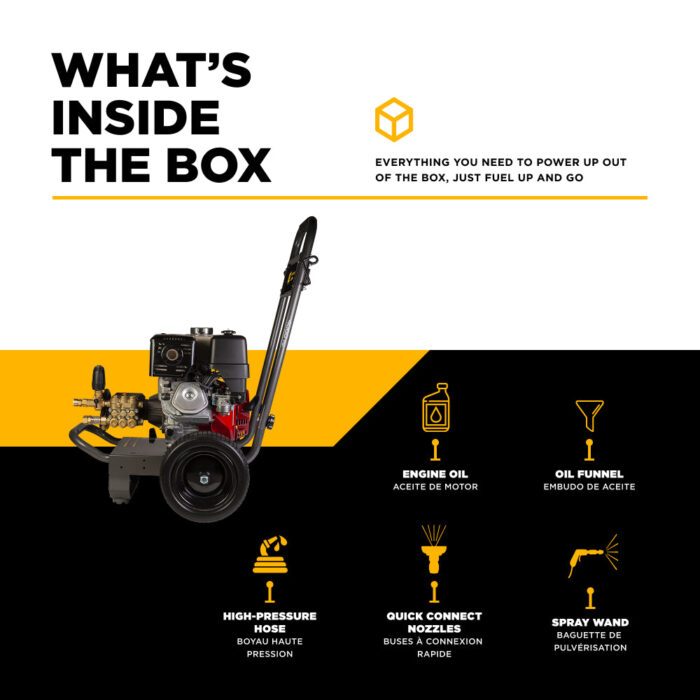 4,200 PSI 4.2 GPM Cold Water Gas Pressure Washer  B4213HCS - Image 4