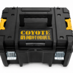 HARD PLASTIC STORAGE BOX FOR COYOTE HYDROTORQUE POOL PLASTER POLISHER